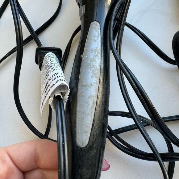 Set of Two Revlon Curling Iron Crimper Hair Styling Tool Low Heat Gray Plated - Picture 3 of 6